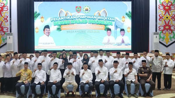 Kapolda Kalteng Hadiri Pelantikan PW DMI, Ajak Perkuat Toleransi Antarumat Beragama