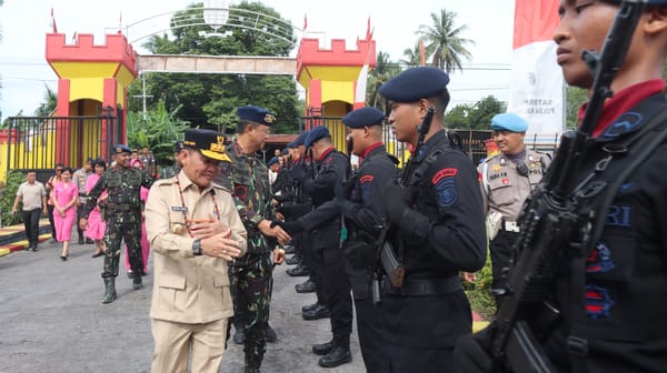 Polda Kalteng Gelar Syukuran HUT Brimob ke-80 dengan Pertunjukan Tari Kolosal