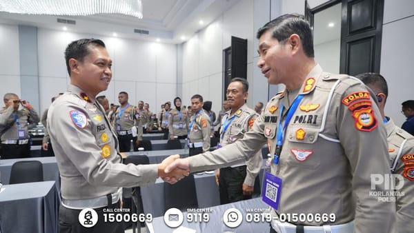 Korlantas Tegaskan Penguatan Sinergi dan Inovasi Layanan di Rakernis Gakkum 2025