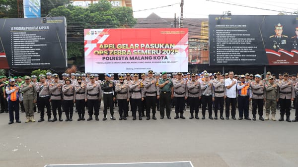 Jelang Ops Zebra Semeru 2025, Polresta Malang Kota Tegaskan Komitmen Jaga Ketertiban Jalan