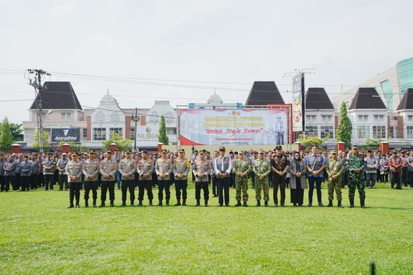 Apel Srawung Agung DIY: Kapolri Dorong Kolaborasi Polisi dan Masyarakat