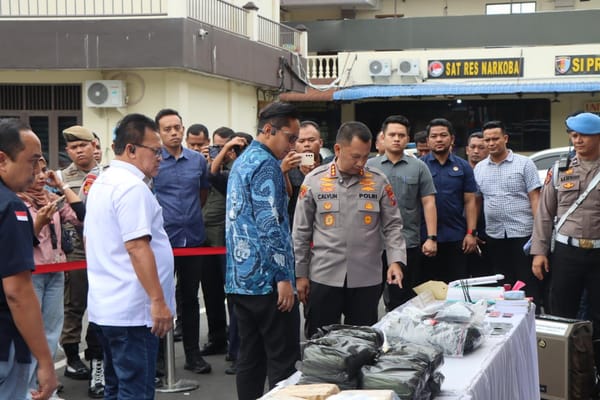 Wali Kota Apresiasi Kapolrestabes: 60 Kg Sabu Disita, 15 Barak Narkoba Dimusnahkan