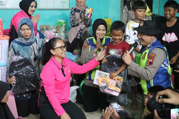 Bhayangkari Pusat Puji Dedikasi Tim Trauma Healing Tanggap Longsor Banjarnegara