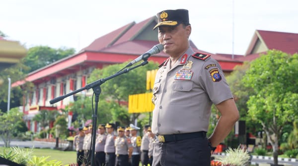 Apel Pagi Polda Kalteng: Wakapolda Ingatkan Anggota untuk Jauhi Gaya Hidup Hedon