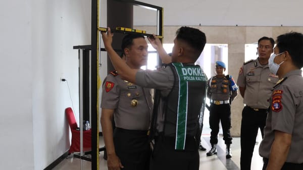 Seleksi Ketat, 150 Peserta Bintara Brimob Polri Ikut Pemeriksaan Kesehatan di Polda Kalteng
