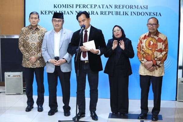 Berbagai Ormas dan LSM Sampaikan Aspirasi ke Tim Percepatan Reformasi Polri