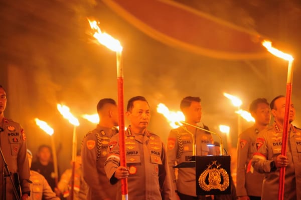 Kapolri Pimpin Renungan Nilai Ksatria Bhayangkara sebagai Komitmen Moral Transformasi Polri