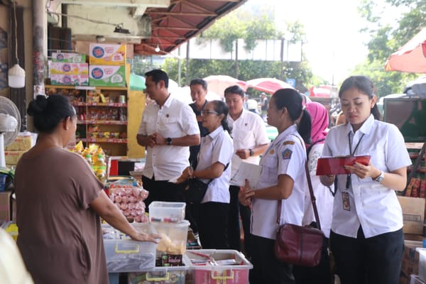 Menjaga Kesetabilan harga Beras untuk Masyarakat, Polda Bali Lakukan Razia Harga Beras