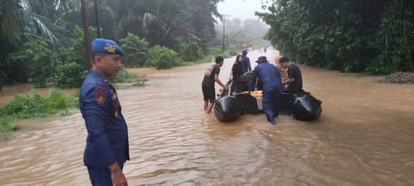 135 Personel Polri Diterjunkan Tangani Bencana Alam di Sumatera Utara