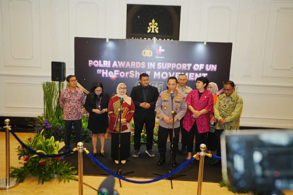 Dukung HeForShe, Kapolri Tegaskan Komitmen Polri terhadap Kesetaraan Gender