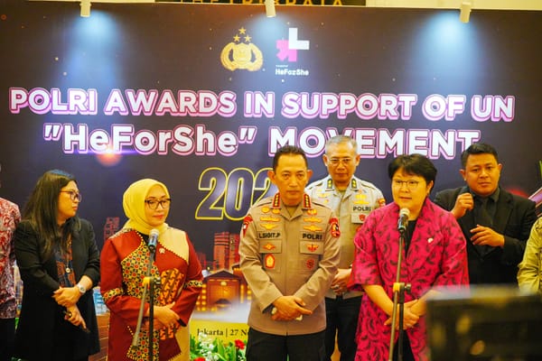 HeForShe Awards 2025: UN Women Puji Langkah Polri Perkuat Kesetaraan Gender