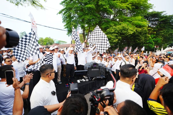 Kapolri Ikut Jalan Santai PWI, Ajak Pers Perkuat Kerja Sama untuk Stabilitas Nasional
