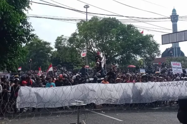 Empat Pentolan MPB Diamankan Polresta Pati Seusai Aksi Kawal Pemakzulan Bupati Sudewo