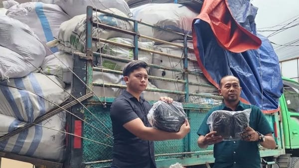 Polda Jateng Sita Ribuan Sandal dan Tas Bermerek Eiger Palsu