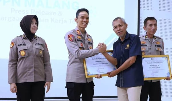 Polresta Malang Kota Raih Penghargaan Penyerapan Anggaran Terbaik Triwulan III 2025