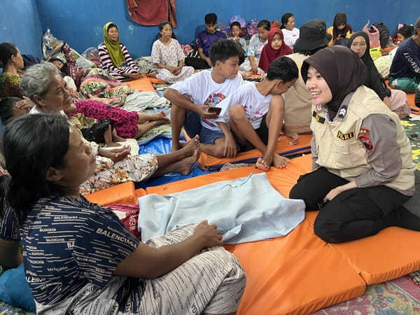 Korban Longsor Dapat Dukungan Psikologis dari Polda Jateng