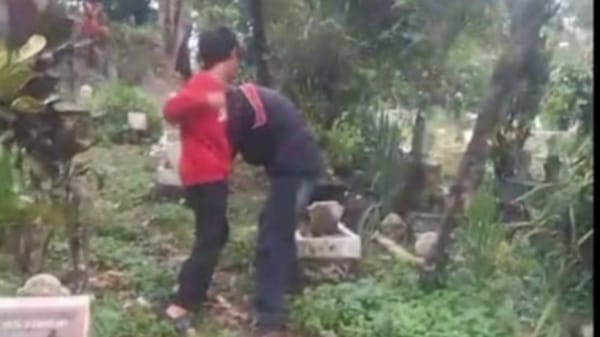 Dalam Sehari, Dua Aksi Bullying Terjadi di Area Makam Sukun Gempol Kota Malang