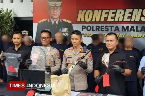 Tindak Kejahatan Didominasi Curanmor, Polresta Malang Kota Amankan 44 Kasus dalam Operasi Sikat Semeru 2025
