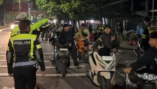 Polresta Malang Kota Amankan 111 Motor Terlibat Balap Liar