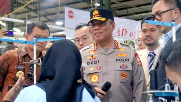 Wakapolri Resmikan Pabrik Seragam Polisi di Pemalang, Serap 1.500 Pekerja