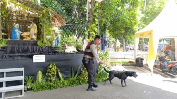 Polresta Malang Kota Intensifkan Sterilisasi Gereja demi Kelancaran Natal 2025