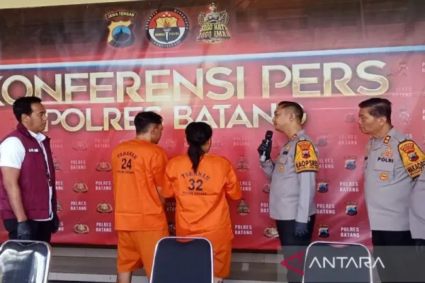 Polres Batang Ungkap Kasus Pembunuhan Pengendara Ojek