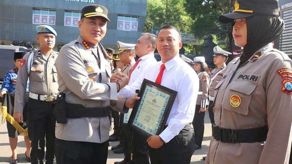 Dedikasi dan Prestasi, 33 Personel Polresta Malang Kota Diganjar Penghargaan