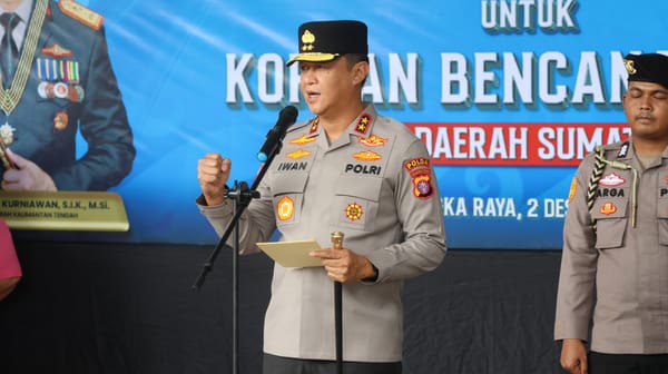 Polda Kalteng Kirim Tiga Truk Bantuan Kemanusiaan untuk Korban Bencana di Sumatera