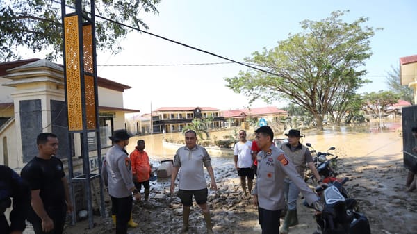 Kapolda Aceh Datangi Lokasi Banjir di Tamiang, Pantau Respons Cepat Tim Gabungan