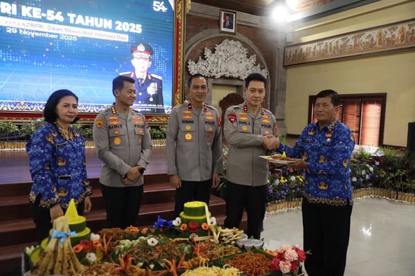 Polda Bali Gelar Peringatan HUT KORPRI ke-54 Tahun 2025