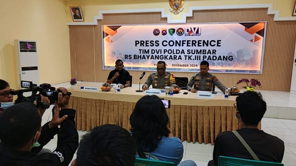 Proses DVI Dipacu, 25 Jenazah Korban Bencana di Sumbar Tunggu Kecocokan DNA