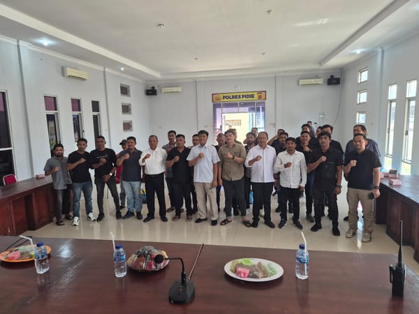 Tokoh Eks GAM Imbau Warga Jaga Keamanan & Perkuat Solidaritas di Tengah Pemulihan Banjir
