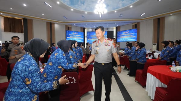 Momen HUT Korpri ke-54 di Polda Kalteng, Kapolda Ingatkan ASN Polri untuk Berkarakter Kuat