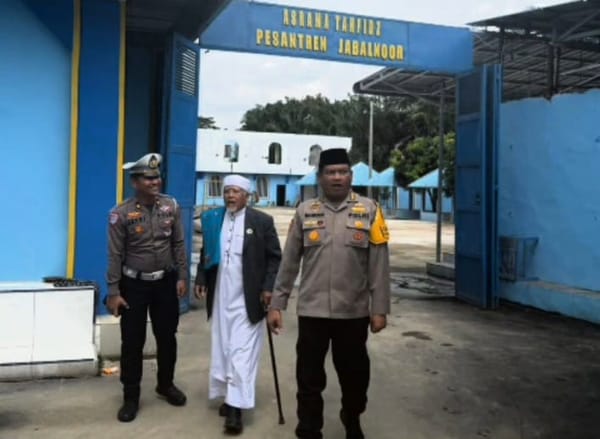 Ponpes Jabal Noor Terendam! Polda Sumut Gercep Terjunkan Satgas Aman Nusa II Bawa Logistik Besar