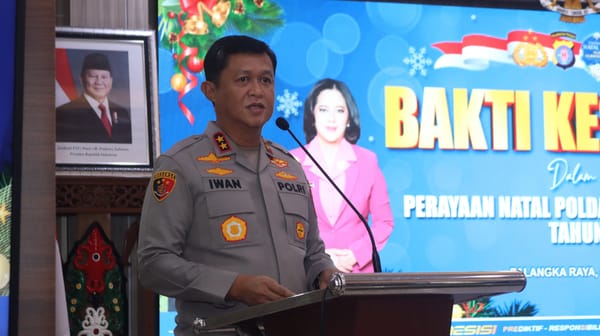 Sambut Natal 2025, Polda Kalteng Gelar Bakti Kesehatan Gratis untuk Masyarakat