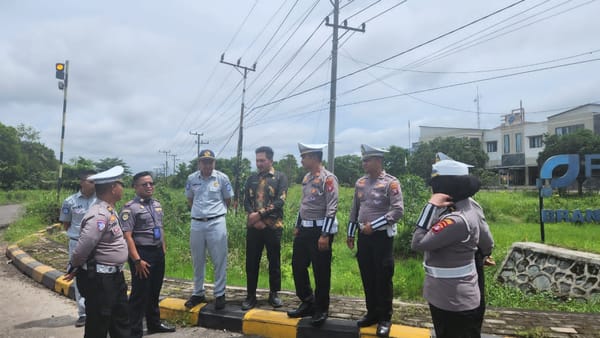Cek Kesiapan Jalur, Satlantas Polres Kotim Pimpin Survei Jalan Bersama 5 Pilar