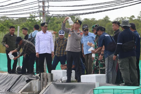 Kapolda Kalteng Dampingi Gubernur Tinjau Pembangunan Sukamara: Sinergi Besar Dorong Ekonomi Pesisir Maju!