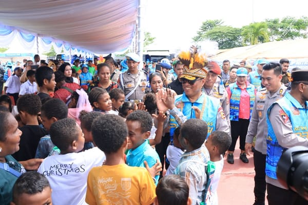 Usai Apel Mitra Kamtibmas, Wakapolri Fokus Perkuat Ekonomi dan Kepedulian Sosial Masyarakat Papua