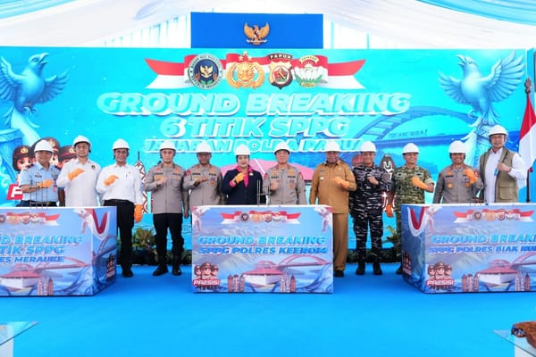 Polri Resmikan Groundbreaking 6 SPPG Baru di Papua, Wujudkan Pemerataan Layanan hingga Wilayah 3T