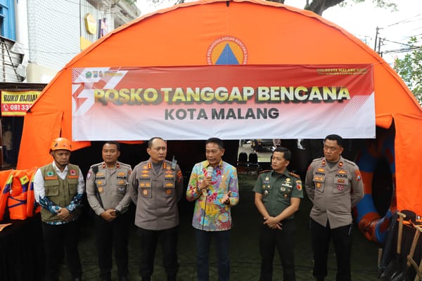 Ancaman Luapan Brantas dan Amprong: Polresta Malang Kota Siapkan Respons Kilat