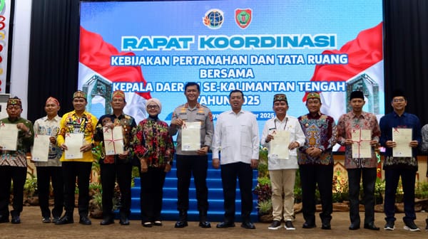 Perkuat Sinergi, Kapolda Kalteng Hadiri Rakor Pertanahan dan Tata Ruang di Kantor Gubernur