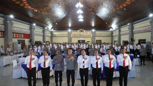 Momentum Kebersamaan, Kapolda Bali Rayakan HUT Reserse ke-78 Bersama Jajaran