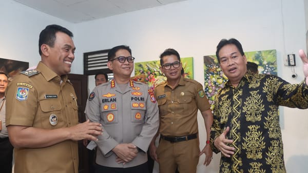 Dukung Seni dan Budaya Daerah, Kabidhumas Polda Kalteng Hadiri Peresmian Museum Seni Lampang Tandang