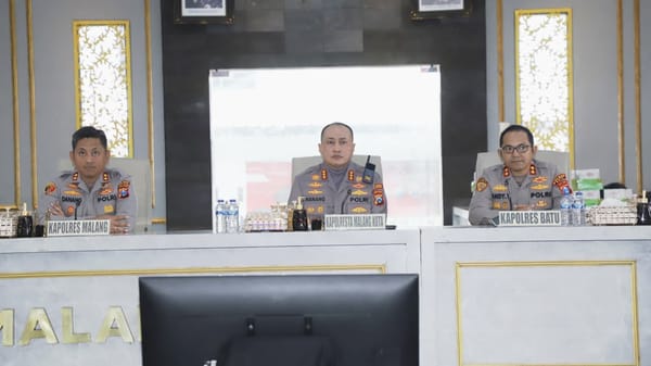 Kapolresta Malang Kota Pimpin Rakor Lintas Sektoral Kesiapan Operasi Lilin Semeru 2025 Malang Raya