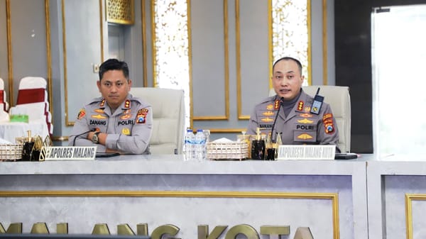 Sinergi Lintas Sektor Dikuatkan, Malang Raya Siap Amankan Natal 2025 dan Tahun Baru 2026
