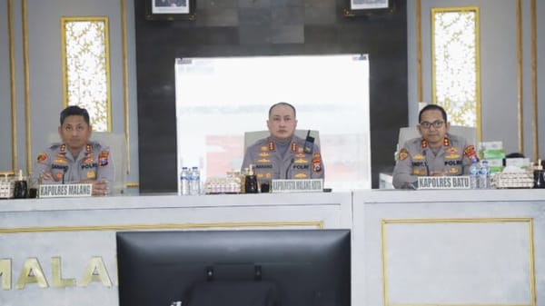 Rakor Lintas Sektoral Operasi Lilin Semeru 2025, Kapolresta Malang Kota Pastikan Keamanan Nataru di Malang Raya