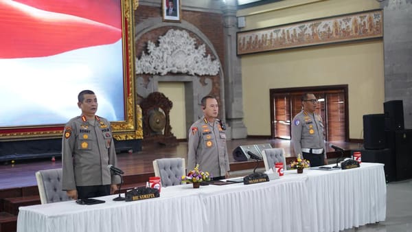 Jelang Ops Lilin Agung 2025, Polda Bali Menggelar Lat Pra Ops kepada Personel Polda Bali