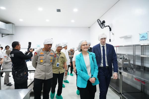 Inovasi Dapur MBG Polri Jadi Sorotan Internasional