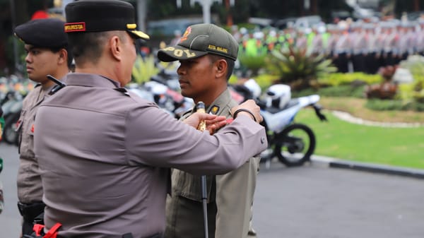 Amankan Perayaan Nataru, Polresta Malang Kota Gelar Pasukan Ops Lilin Semeru