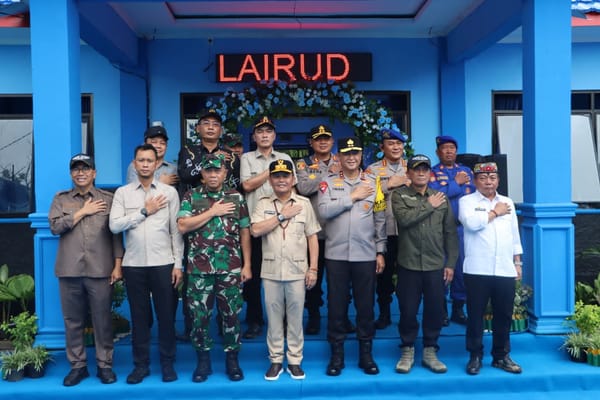 Kapolda Kalteng dan Gubernur Resmikan Mako Baru Satpolairud Polres Kapuas